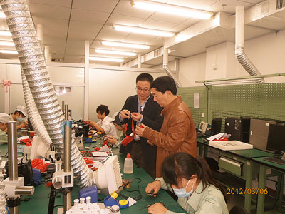 中國無損檢測學會領導到訪我司
